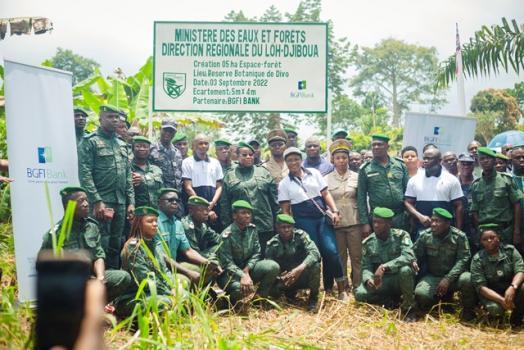 Préservation de l’environnement – BGFI Bank Côte d’Ivoire mène une opération de reboisement dans la réserve botanique de Divo 